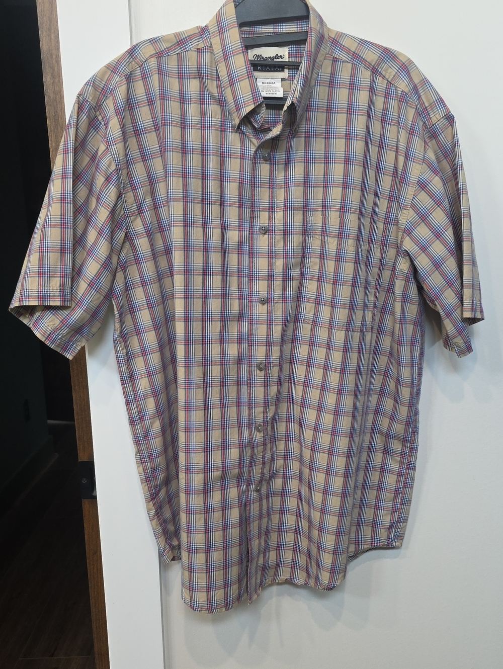 Wrangler Riata-Short-Sleeve Button Down